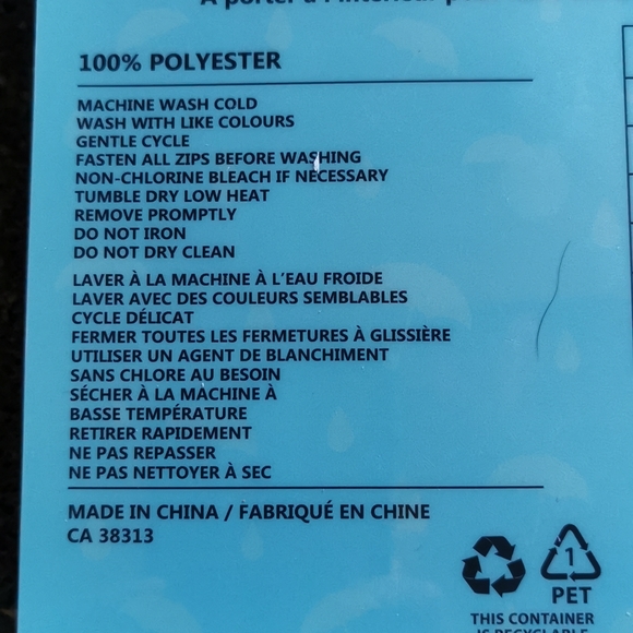 18 m Cloudveil Mountainworks Kid New waterproof playsuit rain suit blue NWT - Picture 8 of 12